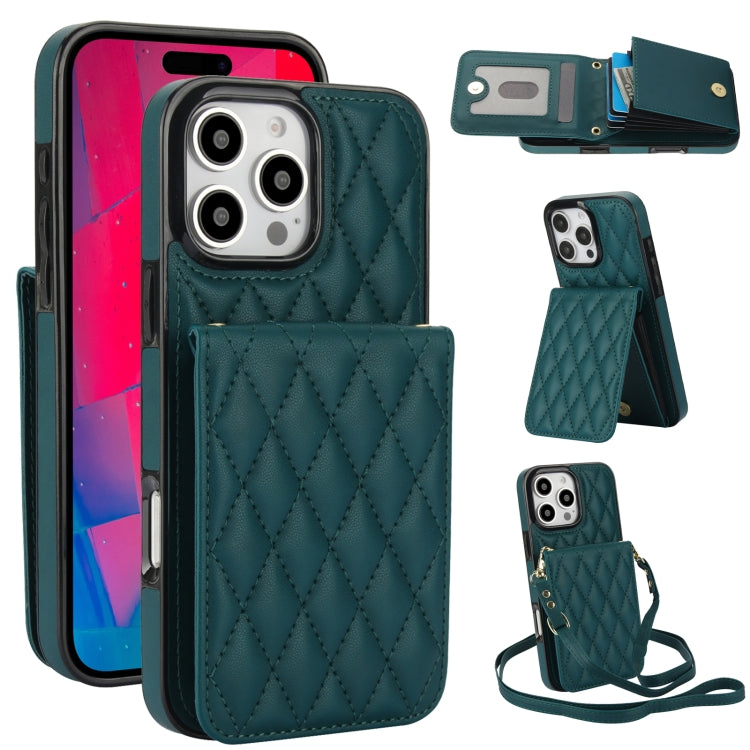 YM015 Sac à bandoulière losanges pour cartes RFID, Pour iPhone 16e / 17e, Pour iPhone 17 Pro Max, Pour iPhone 17 Pro, Pour iPhone 17, Pour iPhone Air, Pour iPhone 16 Pro Max, Pour iPhone 16 Pro, Pour iPhone 16 Plus