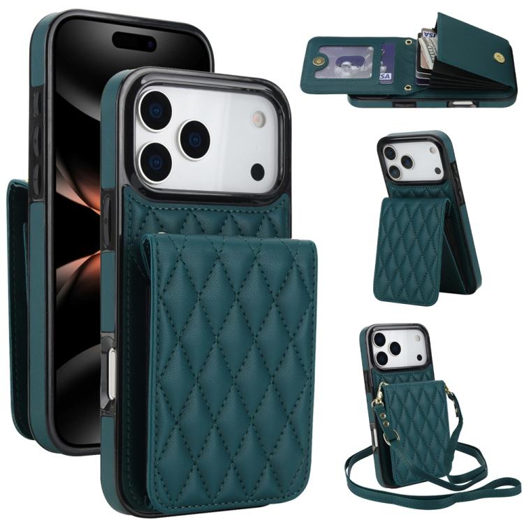YM015 Sac à bandoulière losanges pour cartes RFID, Pour iPhone 16e / 17e, Pour iPhone 17 Pro Max, Pour iPhone 17 Pro, Pour iPhone 17, Pour iPhone Air, Pour iPhone 16 Pro Max, Pour iPhone 16 Pro, Pour iPhone 16 Plus