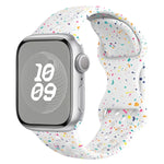 Hole Style Butterfly Buckle Camouflage Silicone Watch Band, For Apple Watch Ultra 2 49mm, For Apple Watch Series 9 45mm, For Apple Watch Series 9 41mm, For Apple Watch Ultra 49mm