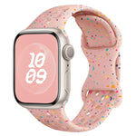 Hole Style Butterfly Buckle Camouflage Silicone Watch Band, For Apple Watch Ultra 2 49mm, For Apple Watch Series 9 45mm, For Apple Watch Series 9 41mm, For Apple Watch Ultra 49mm