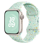 Hole Style Butterfly Buckle Camouflage Silicone Watch Band, For Apple Watch Series 2 42mm, For Apple Watch Series 2 38mm, For Apple Watch 42mm, For Apple Watch 38mm