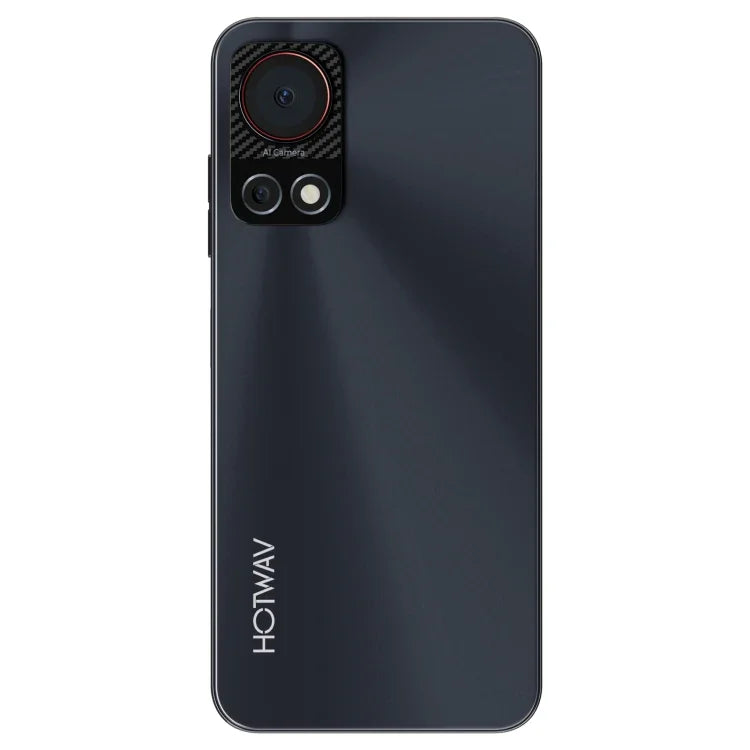 HOTWAV Note 13, lecteur d'empreintes digitales latéral, écran 6,6 pouces, Android 13, processeur octa-core T606 jusqu'à 1,6 GHz, réseau : 4G, OTG, 4 Go de RAM + 128 Go de stockage