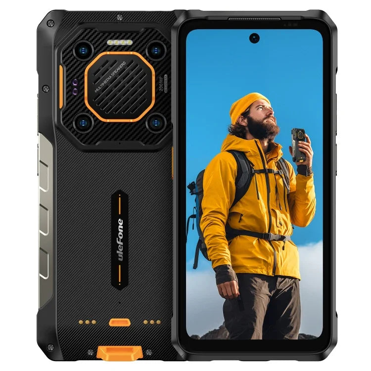 Ulefone Armor 26 Ultra, téléphone ultra-résistant, écran 6,78 pouces, Android 13, processeur octa-core MediaTek Dimensity 8020, réseau : 5G, NFC, 12 Go + 512 Go