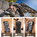 Ulefone Armor 26 Ultra, version talkie-walkie, téléphone robuste, écran 6,78 pouces, Android 13, processeur octa-core MediaTek Dimensity 8020, réseau 5G, NFC, 12 Go + 512 Go (version talkie-walkie).