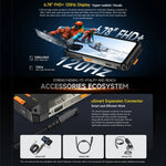 Ulefone Armor 26 Ultra, version talkie-walkie, téléphone robuste, écran 6,78 pouces, Android 13, processeur octa-core MediaTek Dimensity 8020, réseau 5G, NFC, 12 Go + 512 Go (version talkie-walkie).