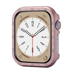 Boîtier de montre en alliage d'aluminium, compatible avec Apple Watch Series 6/5/4/SE 44 mm, Apple Watch Series 6/5/4/SE 40 mm, Apple Watch Series 9/8/7 45 mm, Apple Watch Series 9/8/7 41 mm, Apple Watch Series 3/2/1 38 mm…
