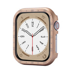 Boîtier de montre en alliage d'aluminium, compatible avec Apple Watch Series 6/5/4/SE 44 mm, Apple Watch Series 6/5/4/SE 40 mm, Apple Watch Series 9/8/7 45 mm, Apple Watch Series 9/8/7 41 mm, Apple Watch Series 3/2/1 38 mm…