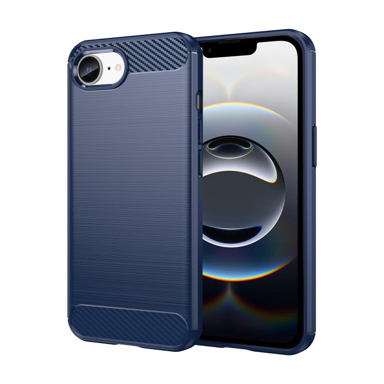 Étui de téléphone en TPU aspect carbone brossé, Pour iPhone 17e / 16e, Pour iPhone 17 Pro Max, Pour iPhone 17 Pro, Pour iPhone 17, Pour iPhone Air, Pour iPhone 16 Pro Max, Pour iPhone 16 Pro, Pour iPhone 16 Plus, Pour iPhone 16