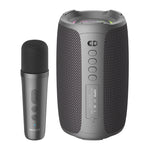 Enceinte sans fil Karaoké Zealot S61M RGB avec Lumières Rythmiques, Un Seul Micro, Deux Micros