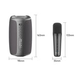 Enceinte sans fil Karaoké Zealot S61M RGB avec Lumières Rythmiques, Un Seul Micro, Deux Micros