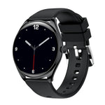 Montre connectée MT55 avec écran AMOLED HD de 1,43 pouce, ultra-fine, fonction appels et santé, bracelet en silicone
