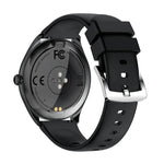 Montre connectée MT55 avec écran AMOLED HD de 1,43 pouce, ultra-fine, fonction appels et santé, bracelet en silicone