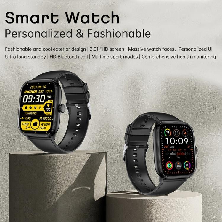 Montre connectée Y80 avec écran IPS HD de 2,01 pouces, compatible avec les appels Bluetooth et le suivi de la santé