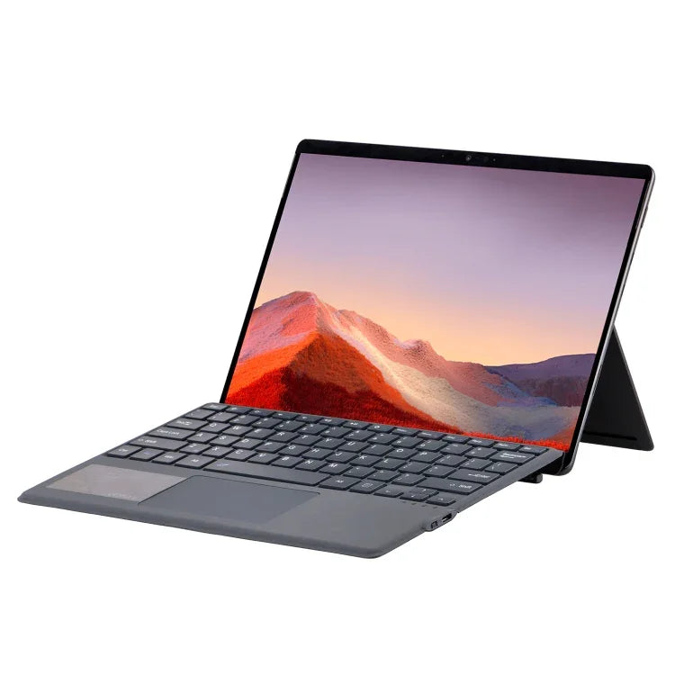 Clavier Bluetooth sans fil 2089A avec étui en cuir et pavé tactile, pour Microsoft Surface Pro 11 / Pro 10