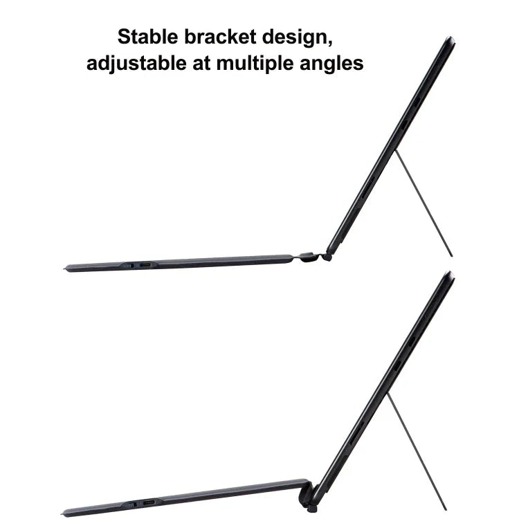 Clavier Bluetooth sans fil 2089A avec étui en cuir et pavé tactile, pour Microsoft Surface Pro 11 / Pro 10