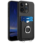 Coque de téléphone R20 Ring Card Holder, Pour iPhone 17 Pro Max, Pour iPhone 17 Pro, Pour iPhone 17, Pour iPhone Air, Pour iPhone 15 Pro Max, Pour iPhone 15 Pro, Pour iPhone 15 Plus, Pour iPhone 15