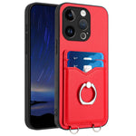 Coque de téléphone R20 Ring Card Holder, Pour iPhone 17 Pro Max, Pour iPhone 17 Pro, Pour iPhone 17, Pour iPhone Air, Pour iPhone 15 Pro Max, Pour iPhone 15 Pro, Pour iPhone 15 Plus, Pour iPhone 15