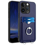 Coque de téléphone R20 Ring Card Holder, Pour iPhone 17 Pro Max, Pour iPhone 17 Pro, Pour iPhone 17, Pour iPhone Air, Pour iPhone 15 Pro Max, Pour iPhone 15 Pro, Pour iPhone 15 Plus, Pour iPhone 15