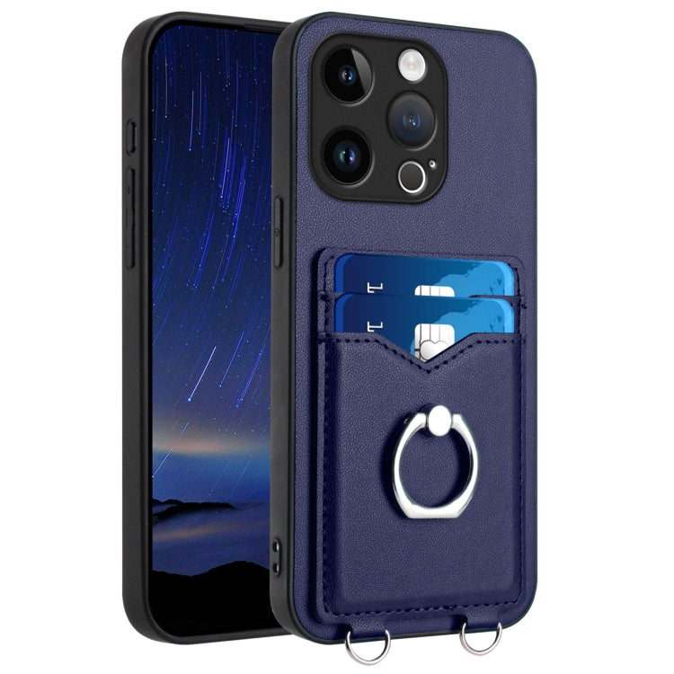 Coque de téléphone R20 Ring Card Holder, Pour iPhone 17 Pro Max, Pour iPhone 17 Pro, Pour iPhone 17, Pour iPhone Air, Pour iPhone 15 Pro Max, Pour iPhone 15 Pro, Pour iPhone 15 Plus, Pour iPhone 15