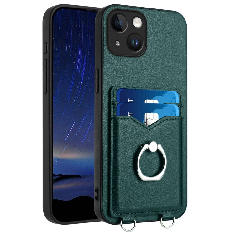 Coque de téléphone R20 Ring Card Holder, Pour iPhone 17 Pro Max, Pour iPhone 17 Pro, Pour iPhone 17, Pour iPhone Air, Pour iPhone 15 Pro Max, Pour iPhone 15 Pro, Pour iPhone 15 Plus, Pour iPhone 15
