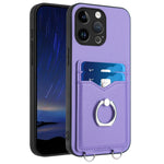 Coque de téléphone avec porte-cartes à anneau R20, pour iPhone 14 Plus, pour iPhone 14, pour iPhone 14 Pro, pour iPhone 14 Pro Max, pour iPhone SE 2022 / SE 2020 / 8, pour iPhone 13 Pro Max, pour iPhone 13 Pro, pour iPhone 13