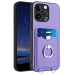 Coque de téléphone avec porte-cartes à anneau R20, pour iPhone 14 Plus, pour iPhone 14, pour iPhone 14 Pro, pour iPhone 14 Pro Max, pour iPhone SE 2022 / SE 2020 / 8, pour iPhone 13 Pro Max, pour iPhone 13 Pro, pour iPhone 13