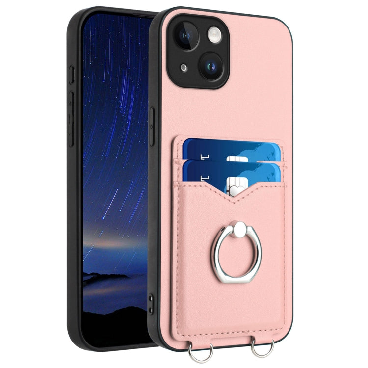 Coque de téléphone R20 Ring Card Holder, Pour iPhone 13 mini, Pour iPhone 12, Pour iPhone 12 Pro Max, Pour iPhone 12 Pro, Pour iPhone 12 mini, Pour iPhone 11 Pro Max, Pour iPhone 11, Pour iPhone 11 Pro