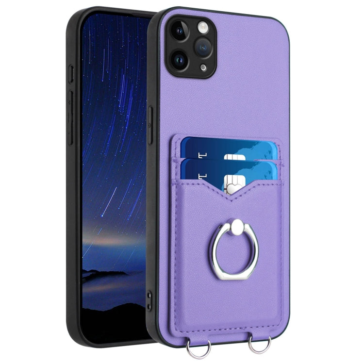 Coque de téléphone R20 Ring Card Holder, Pour iPhone 13 mini, Pour iPhone 12, Pour iPhone 12 Pro Max, Pour iPhone 12 Pro, Pour iPhone 12 mini, Pour iPhone 11 Pro Max, Pour iPhone 11, Pour iPhone 11 Pro