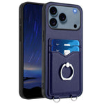 Coque de téléphone R20 Ring Card Holder, Pour iPhone 17 Pro Max, Pour iPhone 17 Pro, Pour iPhone 17, Pour iPhone Air, Pour iPhone 15 Pro Max, Pour iPhone 15 Pro, Pour iPhone 15 Plus, Pour iPhone 15