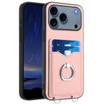 Coque de téléphone R20 Ring Card Holder, Pour iPhone 17 Pro Max, Pour iPhone 17 Pro, Pour iPhone 17, Pour iPhone Air, Pour iPhone 15 Pro Max, Pour iPhone 15 Pro, Pour iPhone 15 Plus, Pour iPhone 15