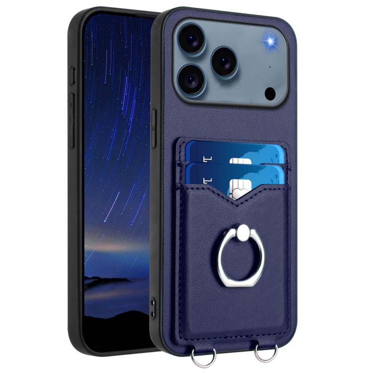 Coque de téléphone R20 Ring Card Holder, Pour iPhone 17 Pro Max, Pour iPhone 17 Pro, Pour iPhone 17, Pour iPhone Air, Pour iPhone 15 Pro Max, Pour iPhone 15 Pro, Pour iPhone 15 Plus, Pour iPhone 15