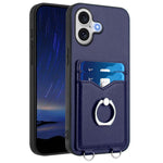 Coque de téléphone R20 Ring Card Holder, Pour iPhone 17 Pro Max, Pour iPhone 17 Pro, Pour iPhone 17, Pour iPhone Air, Pour iPhone 15 Pro Max, Pour iPhone 15 Pro, Pour iPhone 15 Plus, Pour iPhone 15