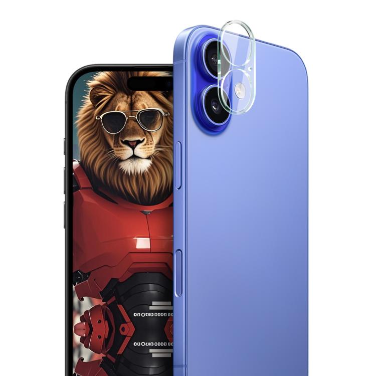 imak Film de lentille en verre intégré haute définition, Pour iPhone 16e / 17e, Pour iPhone 17 Pro Max, Pour iPhone 17 Pro, Pour iPhone 17, Pour iPhone Air, Pour iPhone 16 Pro / 16 Pro Max, Pour iPhone 16 / 16 Plus
