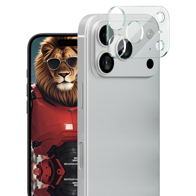 imak Film de lentille en verre intégré haute définition, Pour iPhone 16e / 17e, Pour iPhone 17 Pro Max, Pour iPhone 17 Pro, Pour iPhone 17, Pour iPhone Air, Pour iPhone 16 Pro / 16 Pro Max, Pour iPhone 16 / 16 Plus
