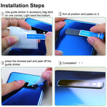 imak Film de lentille en verre intégré haute définition, Pour iPhone 16e / 17e, Pour iPhone 17 Pro Max, Pour iPhone 17 Pro, Pour iPhone 17, Pour iPhone Air, Pour iPhone 16 Pro / 16 Pro Max, Pour iPhone 16 / 16 Plus