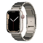 Bracelet de montre en titane, compatible avec Apple Watch Series 7 41 mm, Apple Watch Series 7 45 mm, Apple Watch SE 40 mm, Apple Watch SE 44 mm, Apple Watch Series 6 40 mm, Apple Watch Series 6 44 mm, Apple Watch Series 5 44 mm…