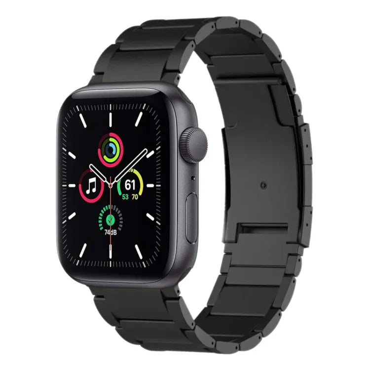 Bracelet de montre en titane, compatible avec Apple Watch Series 7 41 mm, Apple Watch Series 7 45 mm, Apple Watch SE 40 mm, Apple Watch SE 44 mm, Apple Watch Series 6 40 mm, Apple Watch Series 6 44 mm, Apple Watch Series 5 44 mm…