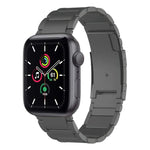 Bracelet de montre en titane, compatible avec Apple Watch Series 7 41 mm, Apple Watch Series 7 45 mm, Apple Watch SE 40 mm, Apple Watch SE 44 mm, Apple Watch Series 6 40 mm, Apple Watch Series 6 44 mm, Apple Watch Series 5 44 mm…