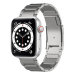 Bracelet de montre en titane, compatible avec Apple Watch Series 7 41 mm, Apple Watch Series 7 45 mm, Apple Watch SE 40 mm, Apple Watch SE 44 mm, Apple Watch Series 6 40 mm, Apple Watch Series 6 44 mm, Apple Watch Series 5 44 mm…