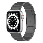 Bracelet de montre en titane, compatible avec Apple Watch Series 7 41 mm, Apple Watch Series 7 45 mm, Apple Watch SE 40 mm, Apple Watch SE 44 mm, Apple Watch Series 6 40 mm, Apple Watch Series 6 44 mm, Apple Watch Series 5 44 mm…