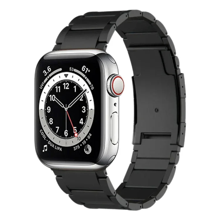 Bracelet de montre en titane, compatible avec Apple Watch Series 7 41 mm, Apple Watch Series 7 45 mm, Apple Watch SE 40 mm, Apple Watch SE 44 mm, Apple Watch Series 6 40 mm, Apple Watch Series 6 44 mm, Apple Watch Series 5 44 mm…
