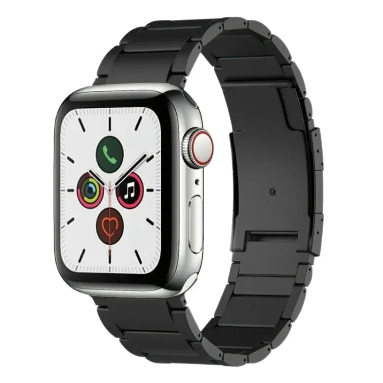 Bracelet de montre en titane, compatible avec Apple Watch Series 7 41 mm, Apple Watch Series 7 45 mm, Apple Watch SE 40 mm, Apple Watch SE 44 mm, Apple Watch Series 6 40 mm, Apple Watch Series 6 44 mm, Apple Watch Series 5 44 mm…