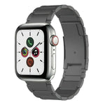 Bracelet de montre en titane, compatible avec Apple Watch Series 7 41 mm, Apple Watch Series 7 45 mm, Apple Watch SE 40 mm, Apple Watch SE 44 mm, Apple Watch Series 6 40 mm, Apple Watch Series 6 44 mm, Apple Watch Series 5 44 mm…