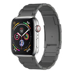 Bracelet de montre en titane, compatible avec Apple Watch Series 7 41 mm, Apple Watch Series 7 45 mm, Apple Watch SE 40 mm, Apple Watch SE 44 mm, Apple Watch Series 6 40 mm, Apple Watch Series 6 44 mm, Apple Watch Series 5 44 mm…