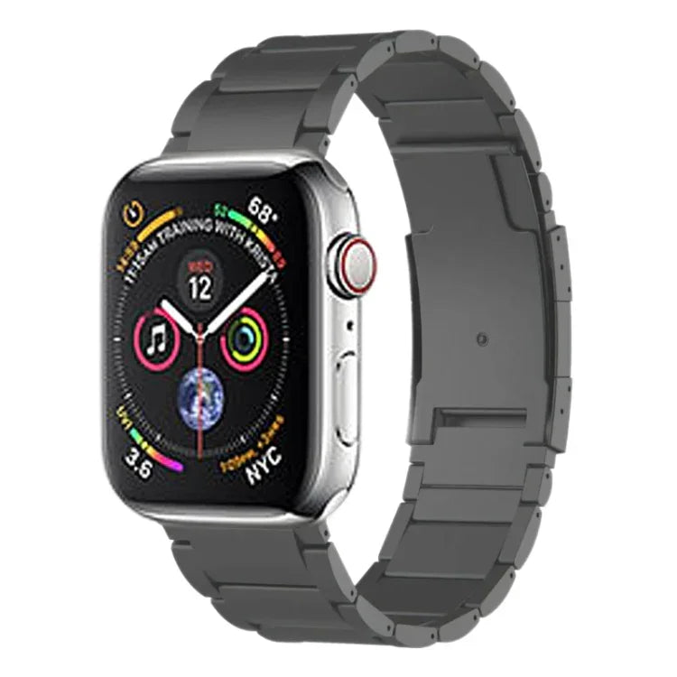 Bracelet de montre en titane, compatible avec Apple Watch Series 7 41 mm, Apple Watch Series 7 45 mm, Apple Watch SE 40 mm, Apple Watch SE 44 mm, Apple Watch Series 6 40 mm, Apple Watch Series 6 44 mm, Apple Watch Series 5 44 mm…