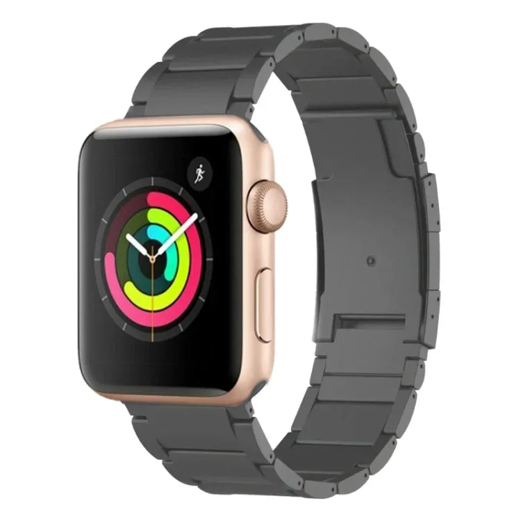 Bracelet de montre en titane, compatible avec Apple Watch Series 7 41 mm, Apple Watch Series 7 45 mm, Apple Watch SE 40 mm, Apple Watch SE 44 mm, Apple Watch Series 6 40 mm, Apple Watch Series 6 44 mm, Apple Watch Series 5 44 mm…