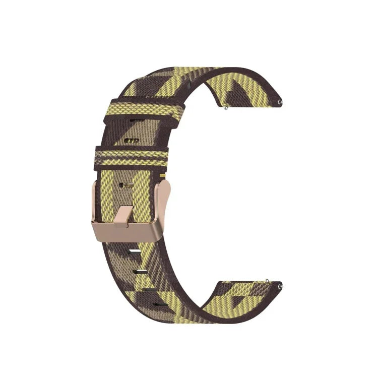 Bracelet texturé en nylon tressé, Taille : unique 20 mm, Pour Galaxy Watch 3 41mm