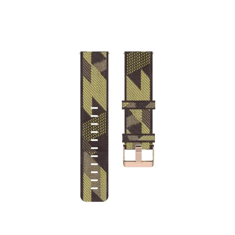 Bracelet texturé en nylon tressé, Taille : unique 20 mm, Pour Galaxy Watch 3 41mm