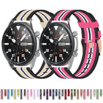 Bracelet texturé en nylon tressé, Taille : unique 20 mm, Pour Galaxy Watch 3 41mm
