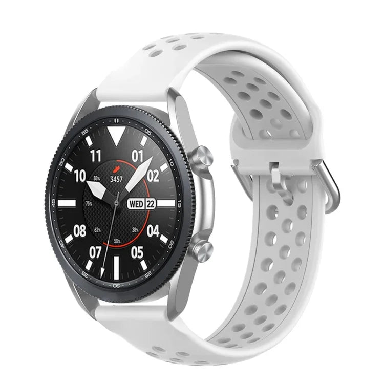 Bracelet sport en silicone R850 de couleur unie, taille unique 20 mm, pour Galaxy Watch 3 41 mm